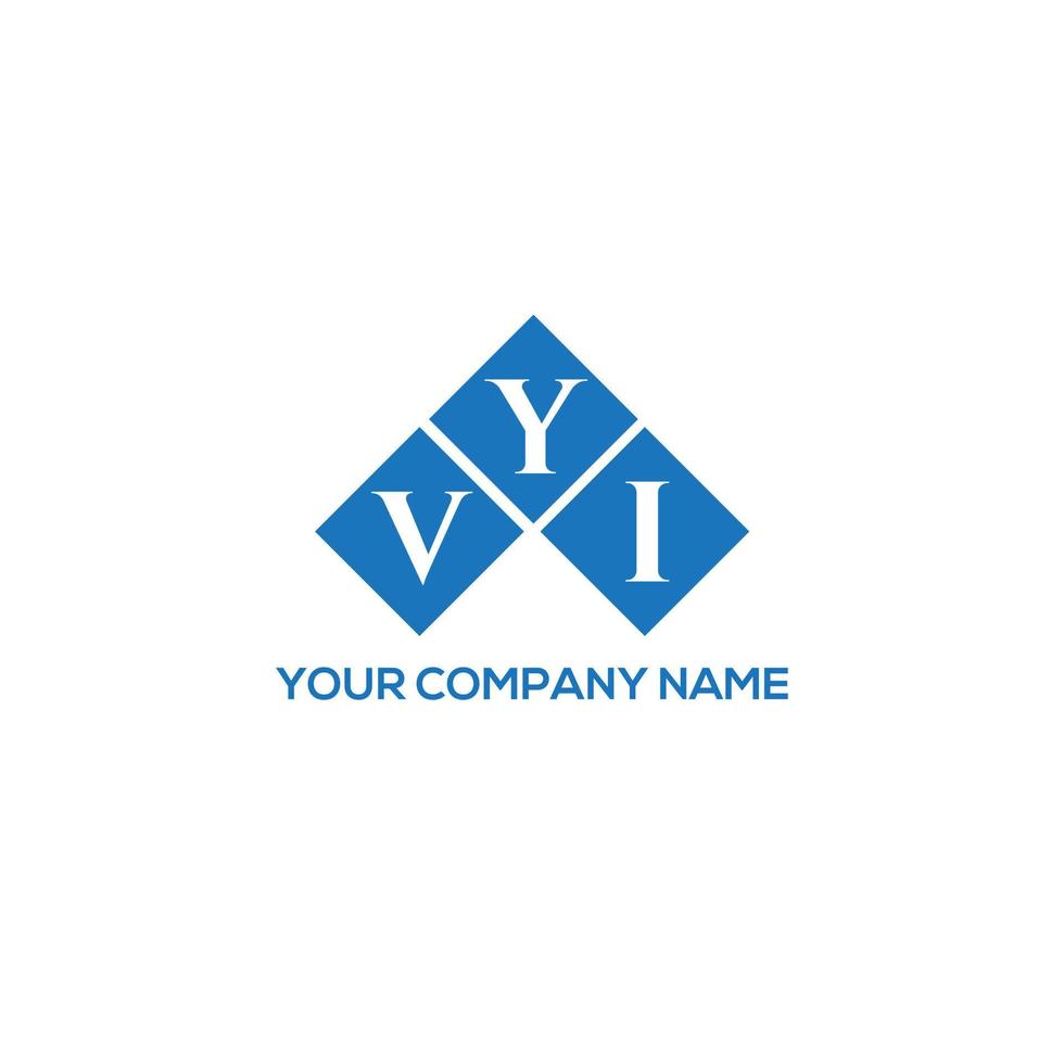 vyi-Buchstaben-Logo-Design auf weißem Hintergrund. vyi kreative Initialen schreiben Logo-Konzept. vyi Briefgestaltung. vektor