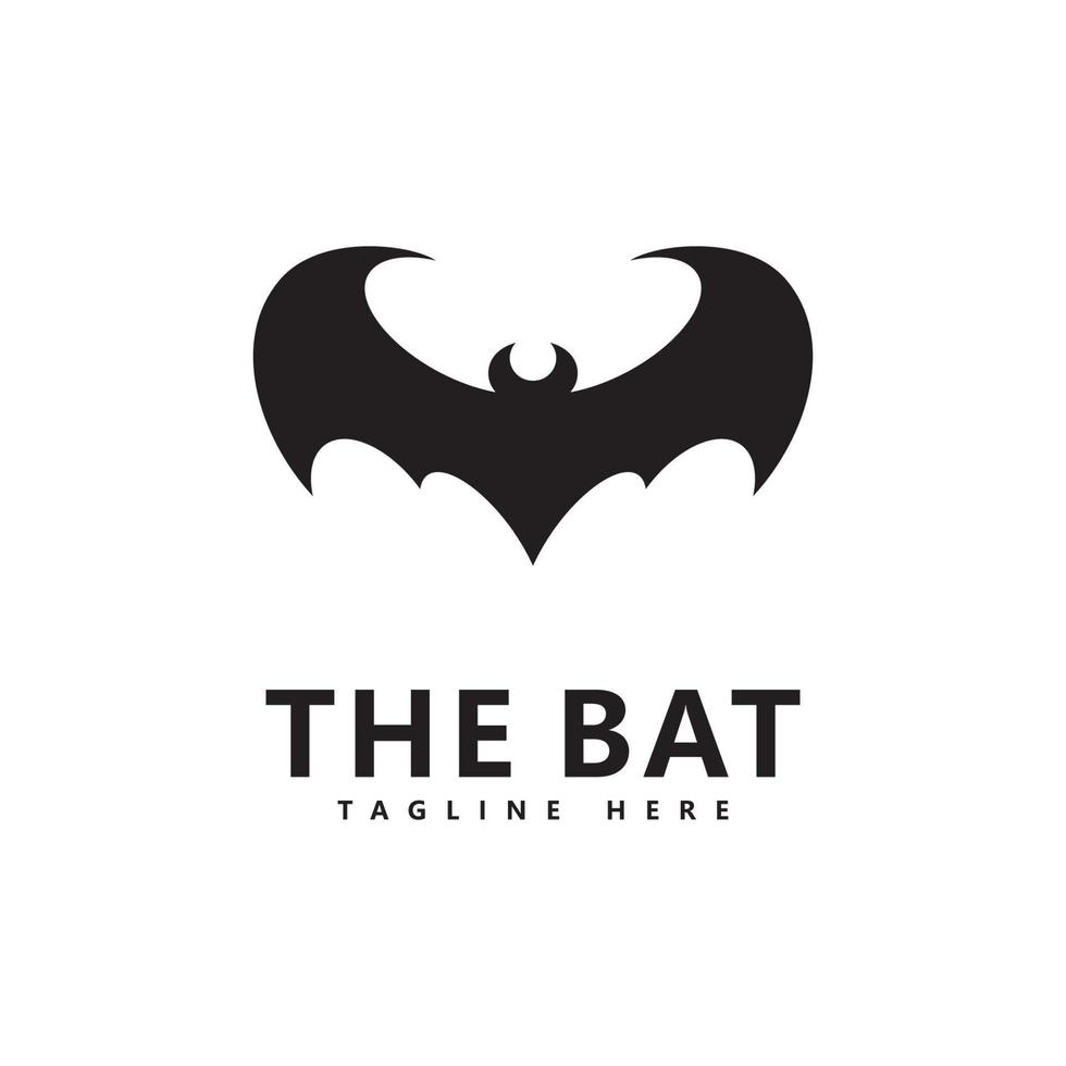 bat logotyp mall vektorillustration vektor