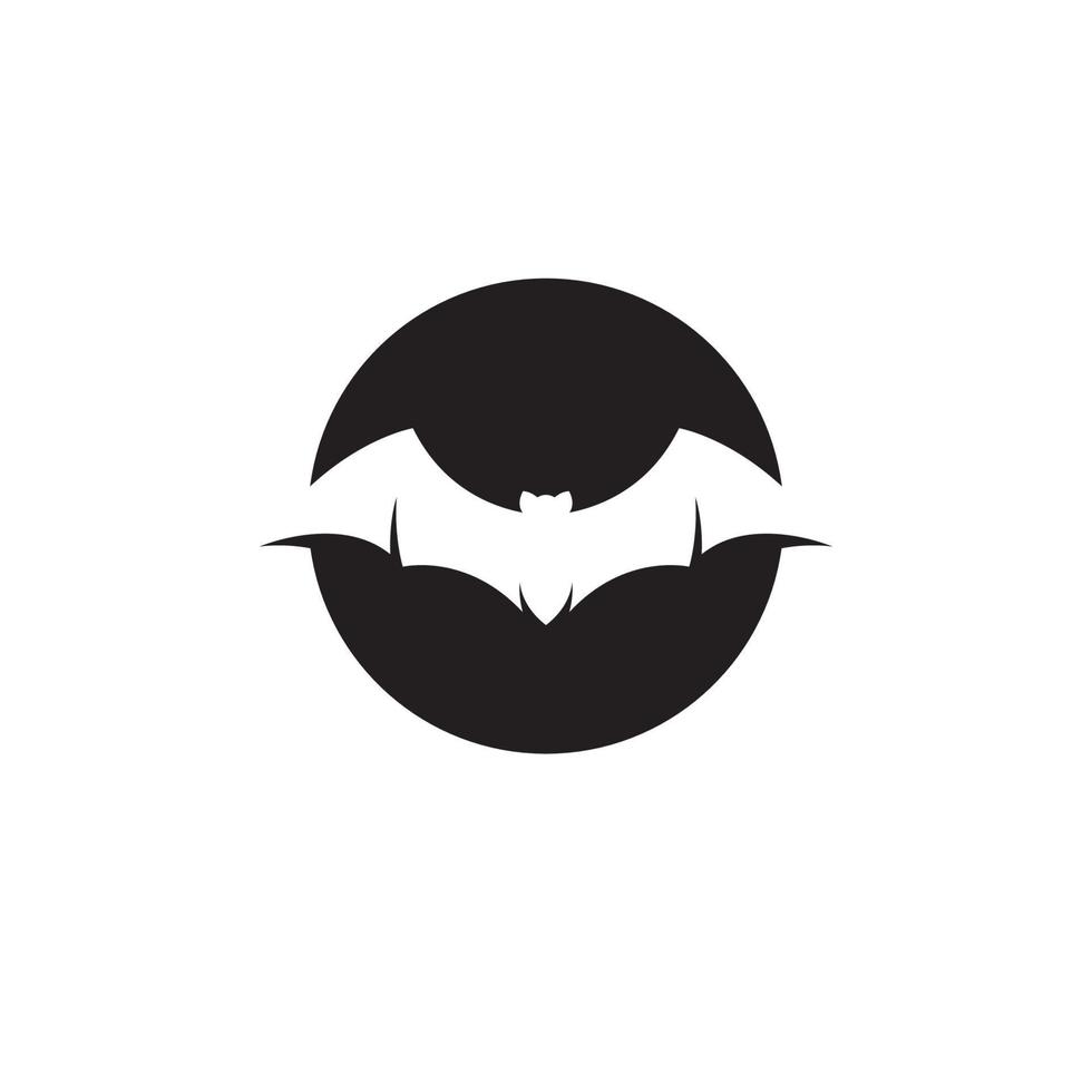 bat logotyp mall vektorillustration vektor