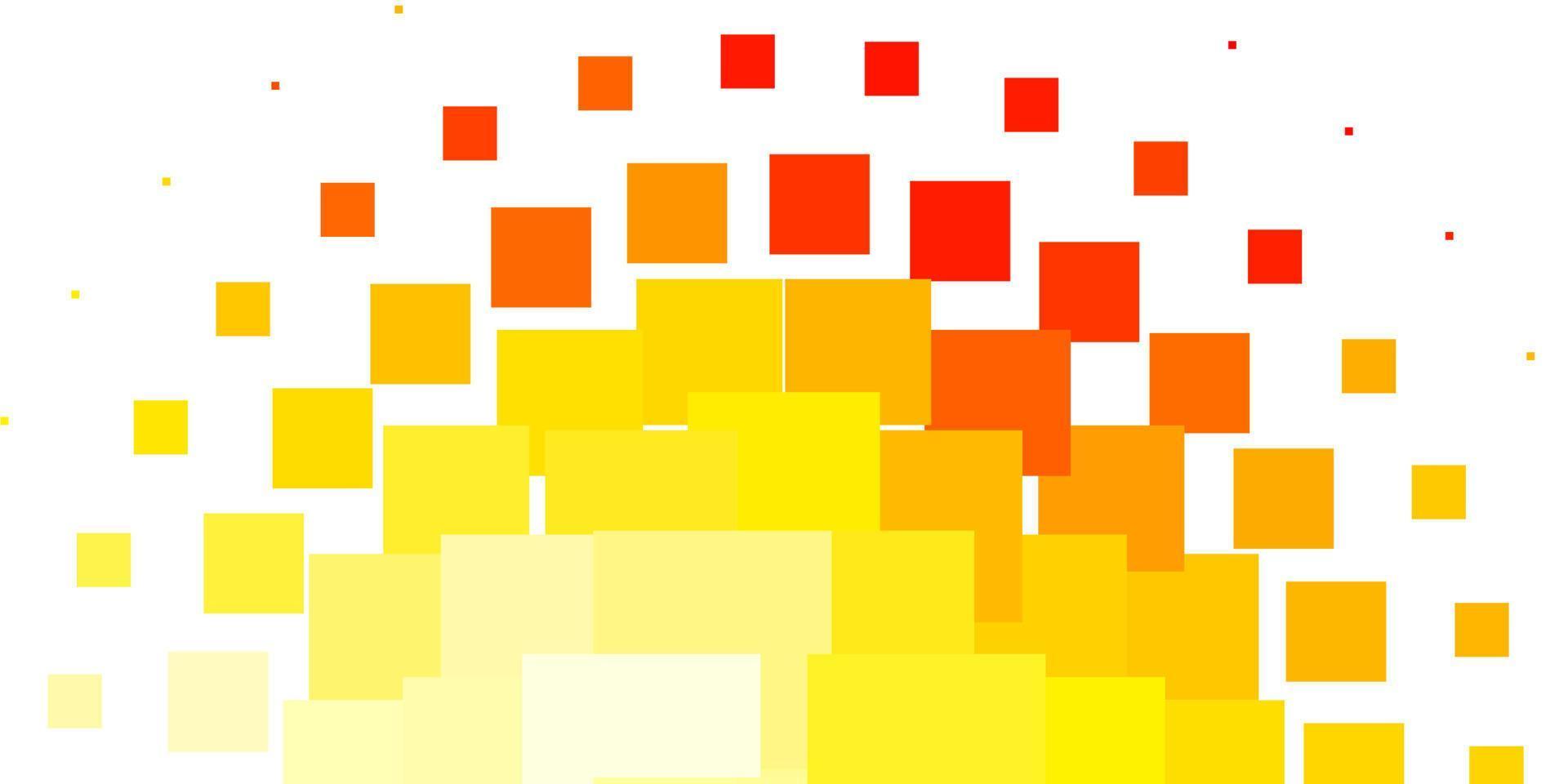 ljus orange vektor layout med linjer, rektanglar.