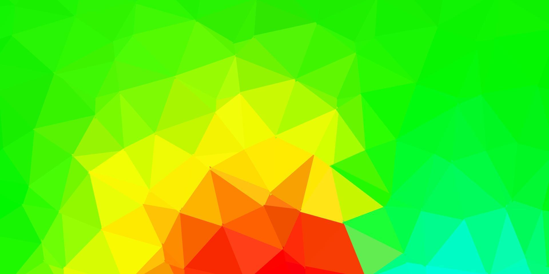 polygonaler Hintergrund des dunkelgrünen Vektors. vektor