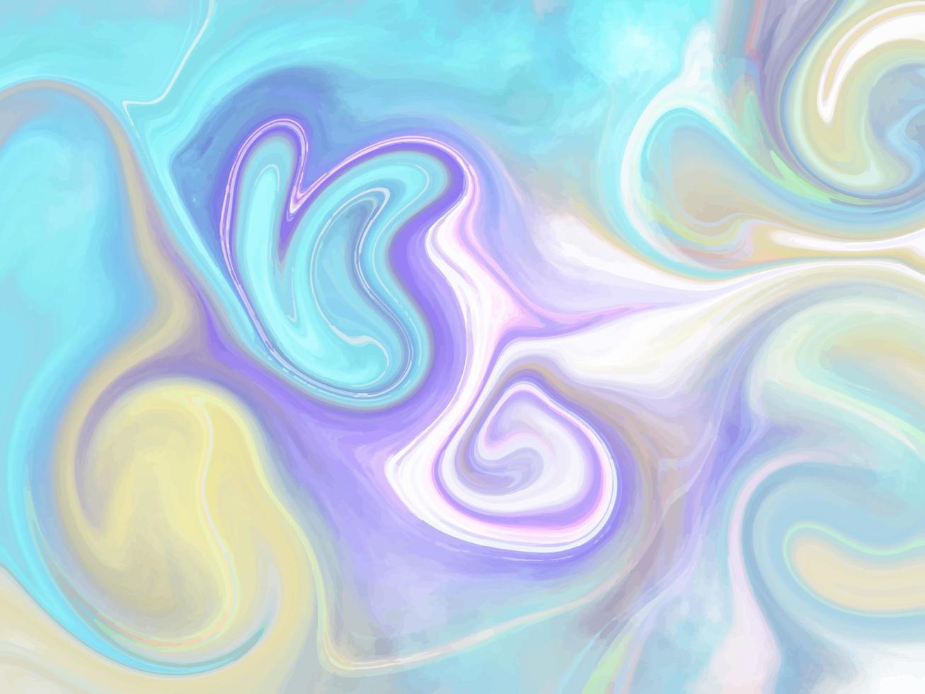 turkosblå swirly marmor textur vektor
