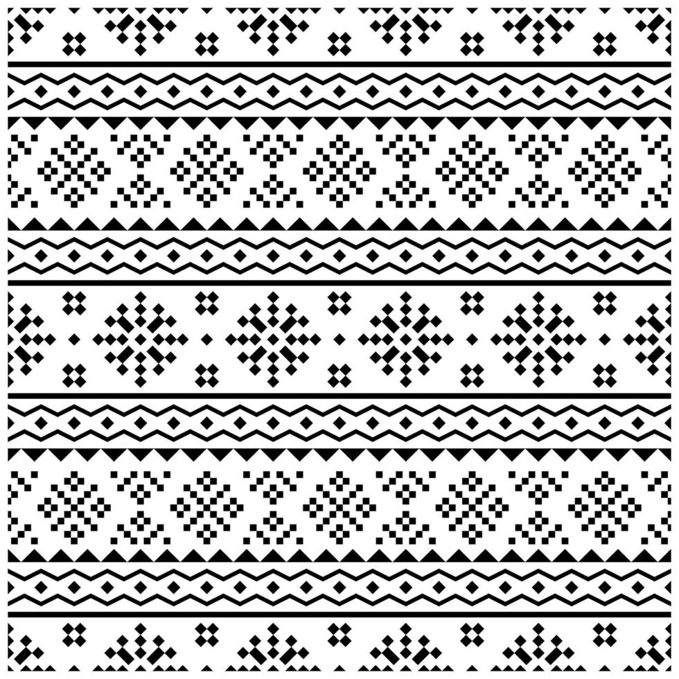 Aztec sömlös etniska mönster textur design vektor