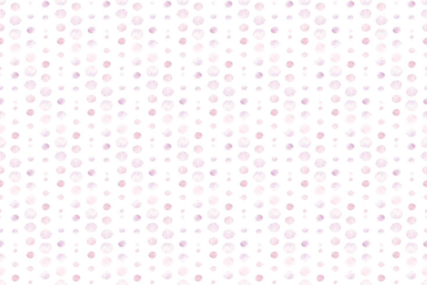 akvarell rosa prick geometriska sömlösa mönster vektor