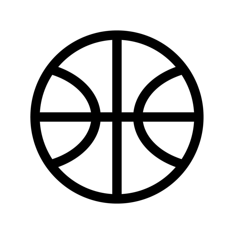 Basketball-Symbol vektor
