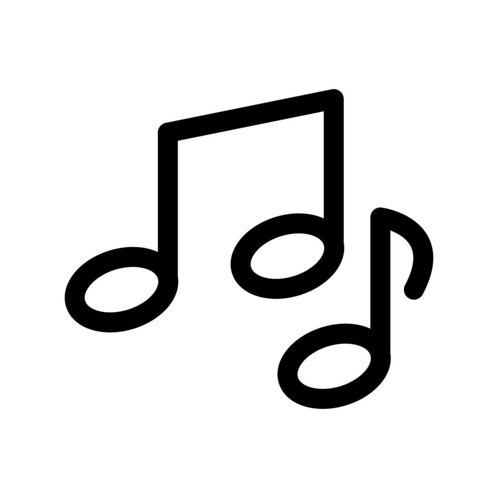 musik ikon mall vektor