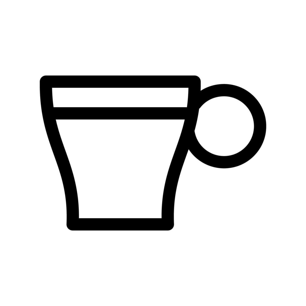 Cup-Symbol-Vorlage vektor