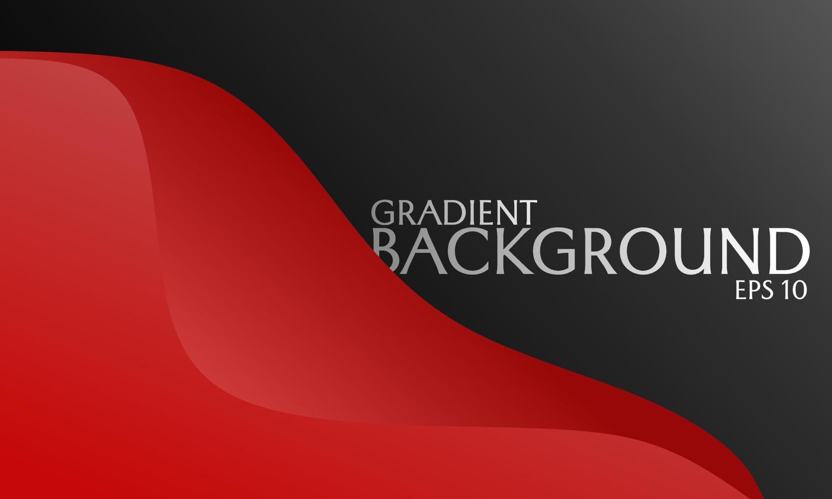 svart bakgrund täckt i rött. gradient design med böjt mönster. används för banner, affisch och flyer design vektor