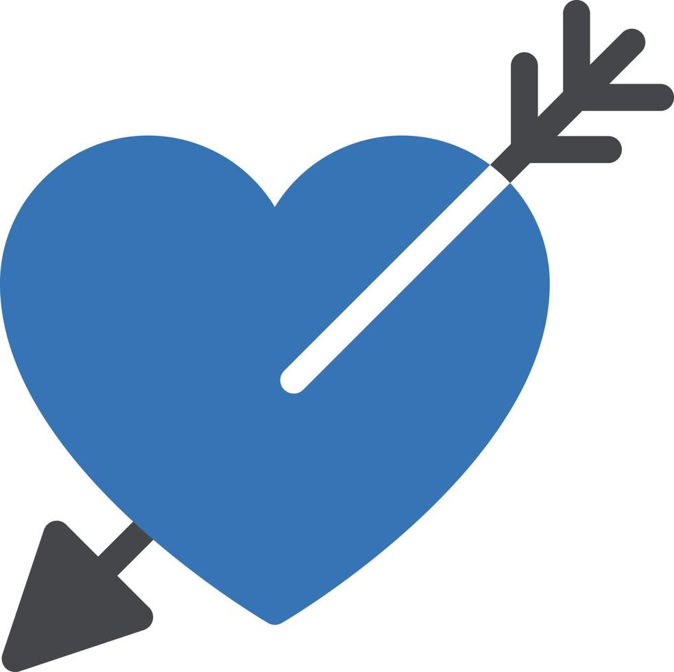 cupid hjärta vektor illustration på en bakgrund. premium kvalitet symbols.vector ikoner för koncept och grafisk design.