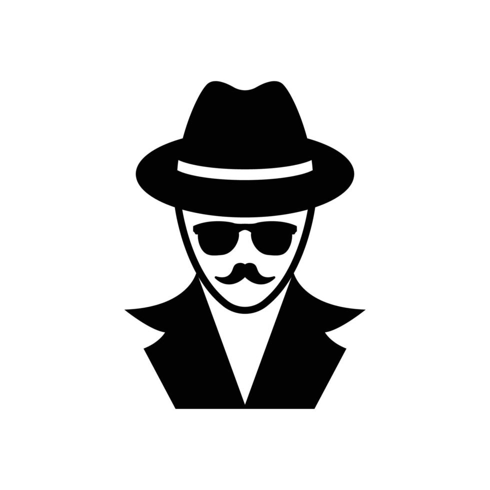 spion logotyp ikon design vektor