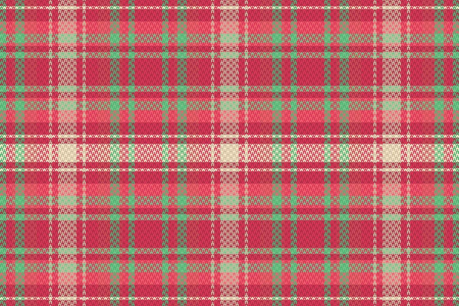 tartan plädmönster med textur och sommarfärg. vektor