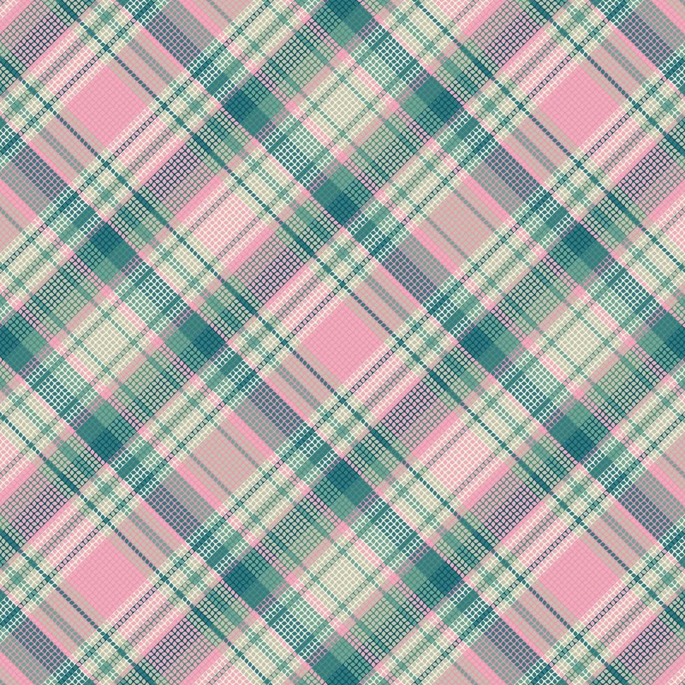 tartan plädmönster med textur och naturfärg. vektor