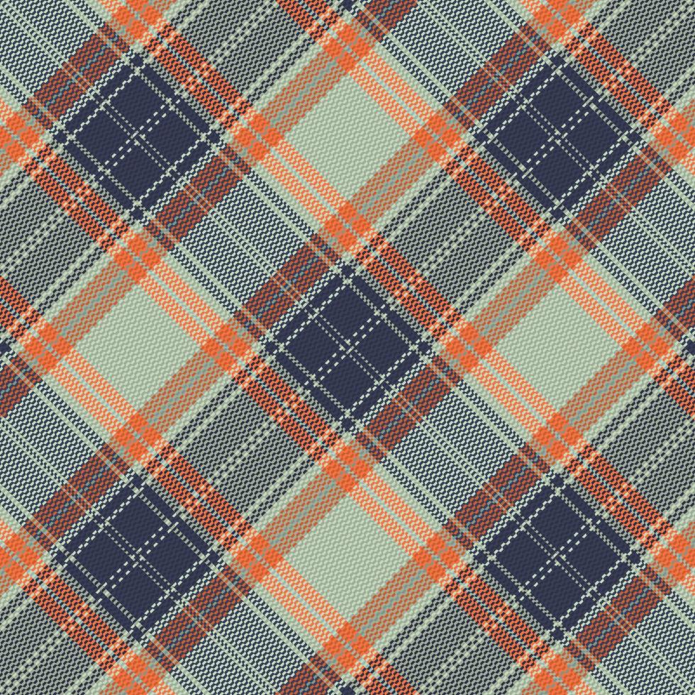 Tartan-Karomuster mit Textur und Naturfarbe. vektor