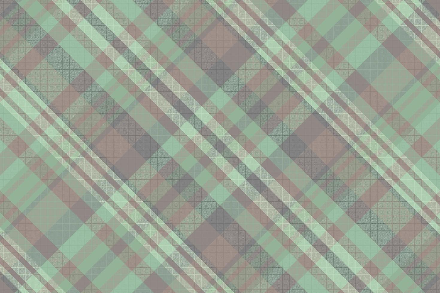 Tartan-Karomuster mit Textur und Naturfarbe. vektor