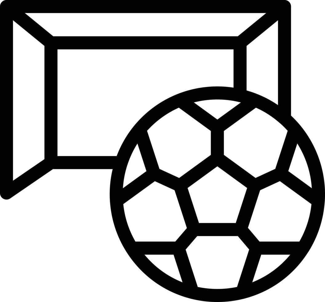 fotboll vektor illustration på en bakgrund. premium kvalitet symbols.vector ikoner för koncept och grafisk design.