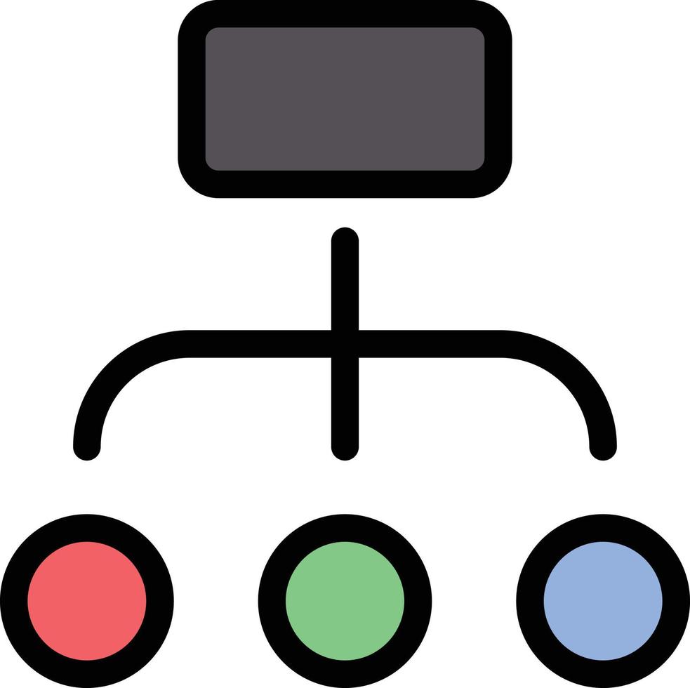 hierarki vektor illustration på en bakgrund. premium kvalitet symbols.vector ikoner för koncept och grafisk design.