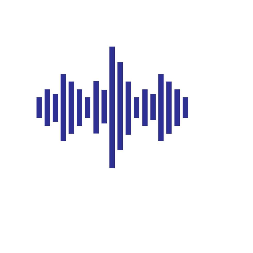 Schallwellen-Logo vektor