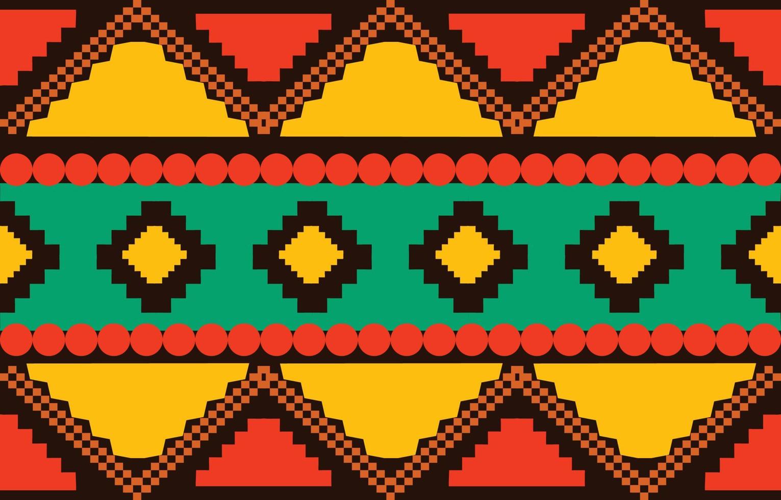 sömlösa mönster av etnisk traditionell bakgrund, tyggeometrisk native american design, design för matta, tapeter, kläder, omslag, matta, interiör, vektor illustration broderi.