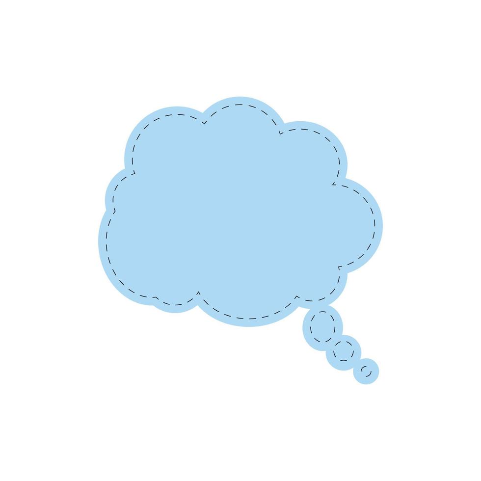 pratbubblor ikon på. chatt symbol vektor
