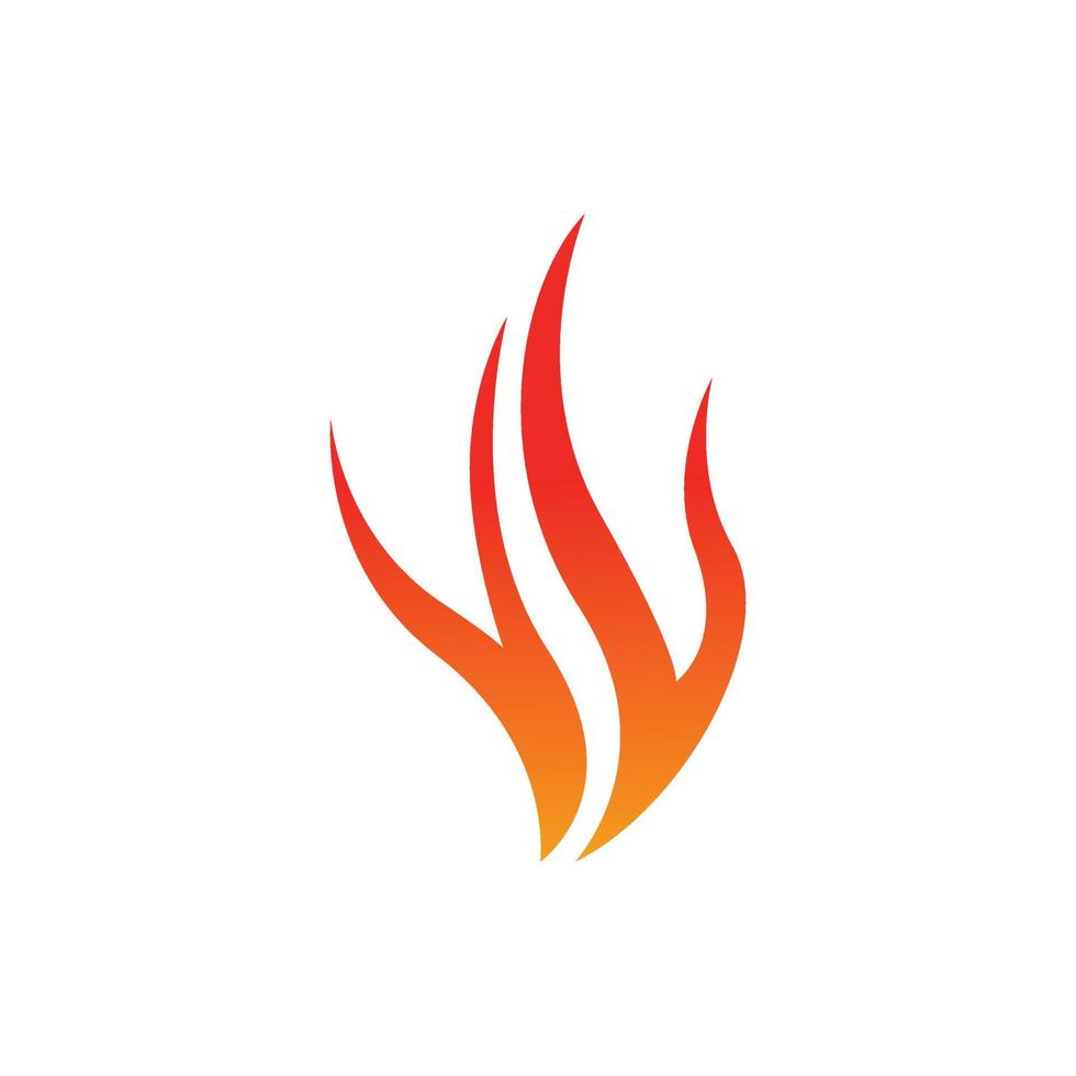 Symbol für Feuerflammen. Abbildung der Feuerflamme vektor