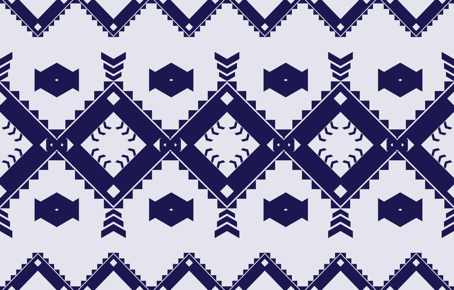 Navajo-Stoff nahtloses Muster geometrischer Stammes-ethnischer traditioneller Hintergrund, Designelemente der amerikanischen Ureinwohner, Design für Teppich, Tapete, Kleidung, Teppich, Interieur, Vektorgrafik-Stickerei. vektor