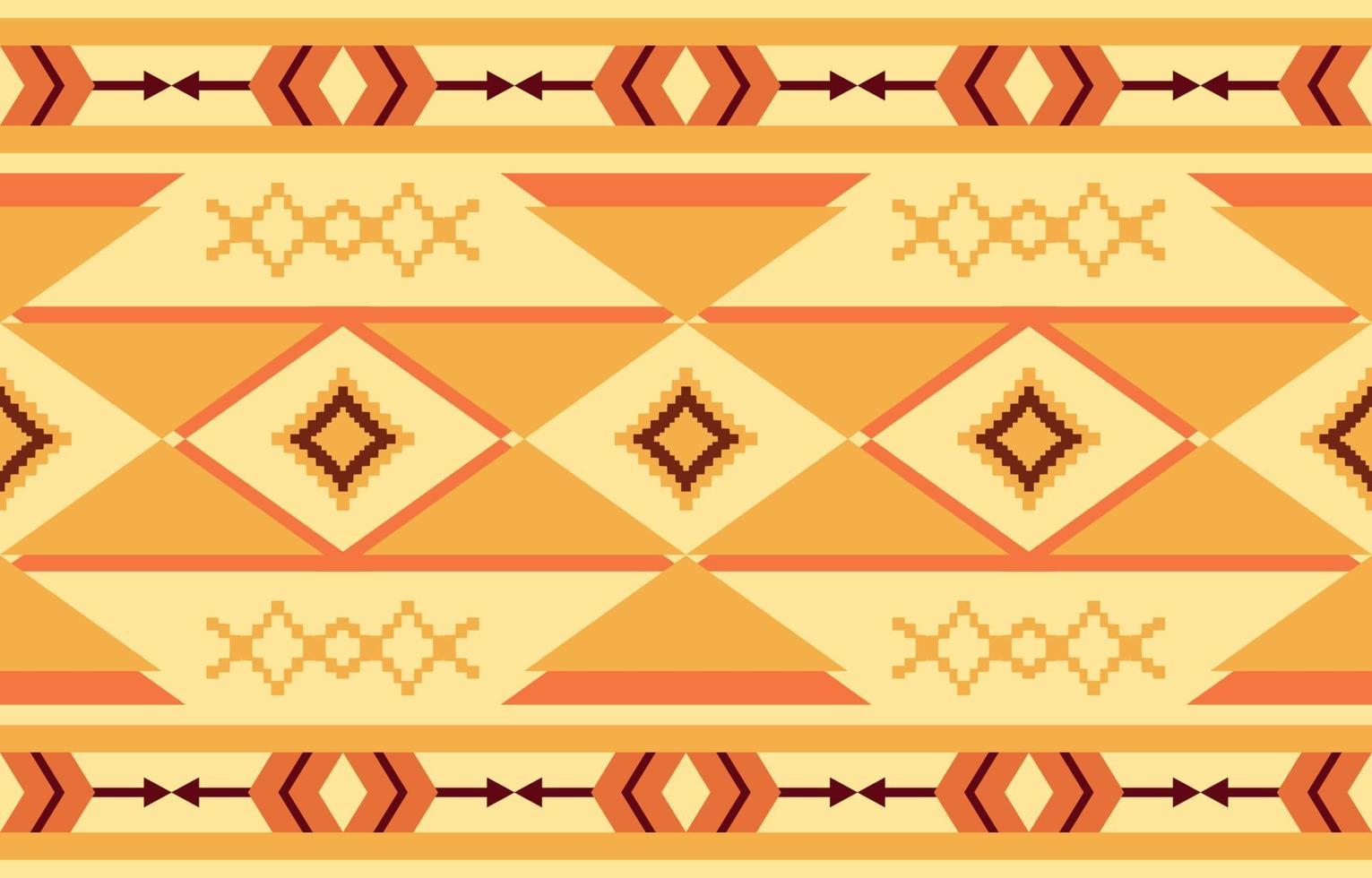 navajo tyg sömlösa mönster geometrisk tribal etnisk traditionell bakgrund, infödda amerikanska designelement, design för matta, tapeter, kläder, matta, interiör, vektor illustration broderi.