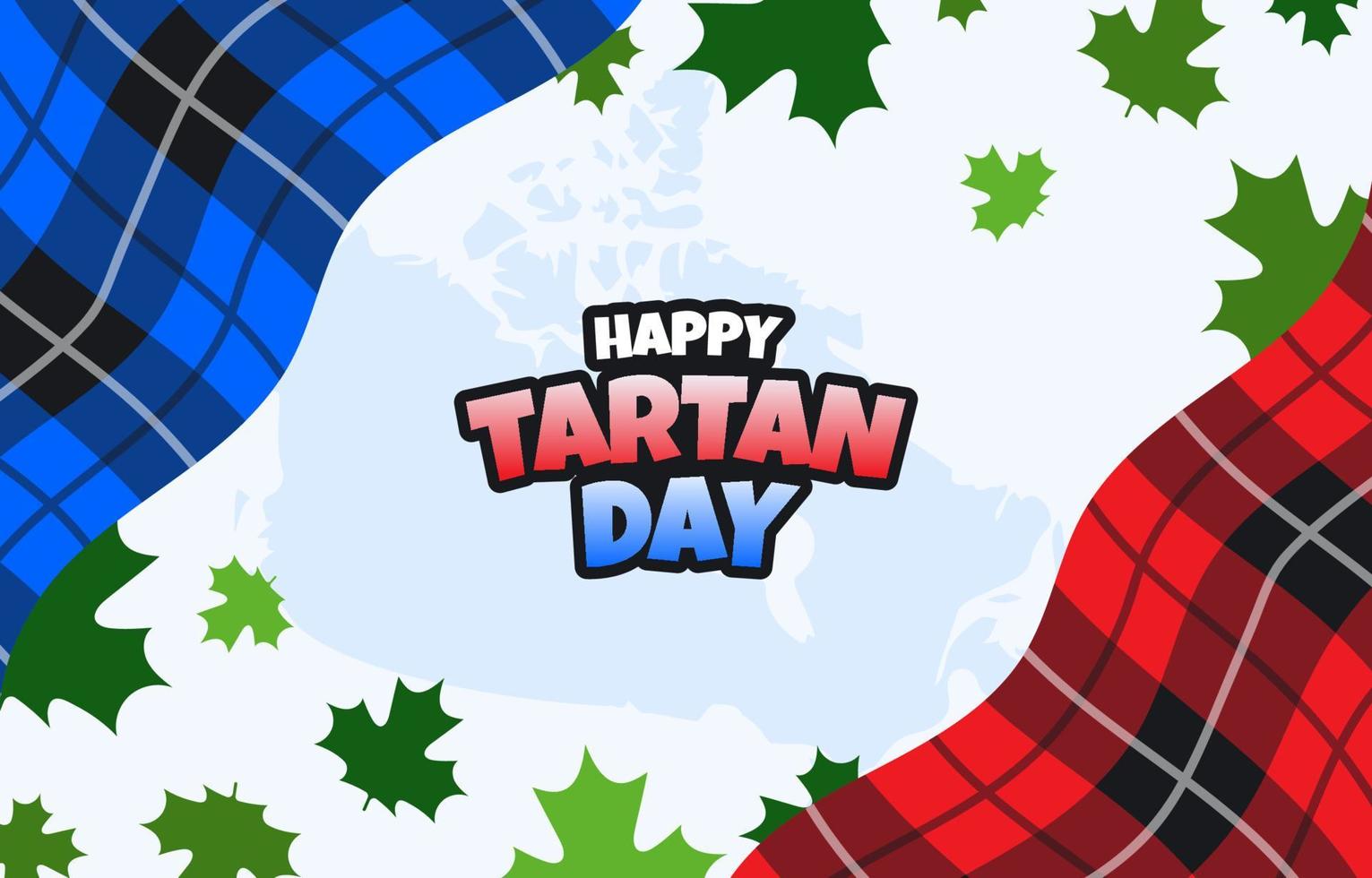 Tartan dag bakgrund vektor