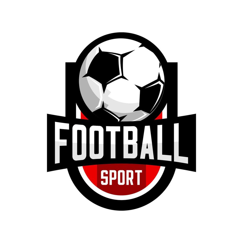 fotboll logotyper vektor