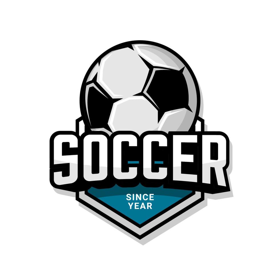 fotboll logotyp vektor