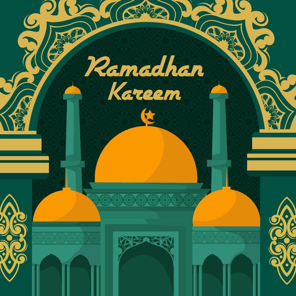 Ramadan Kareem Hintergrund vektor