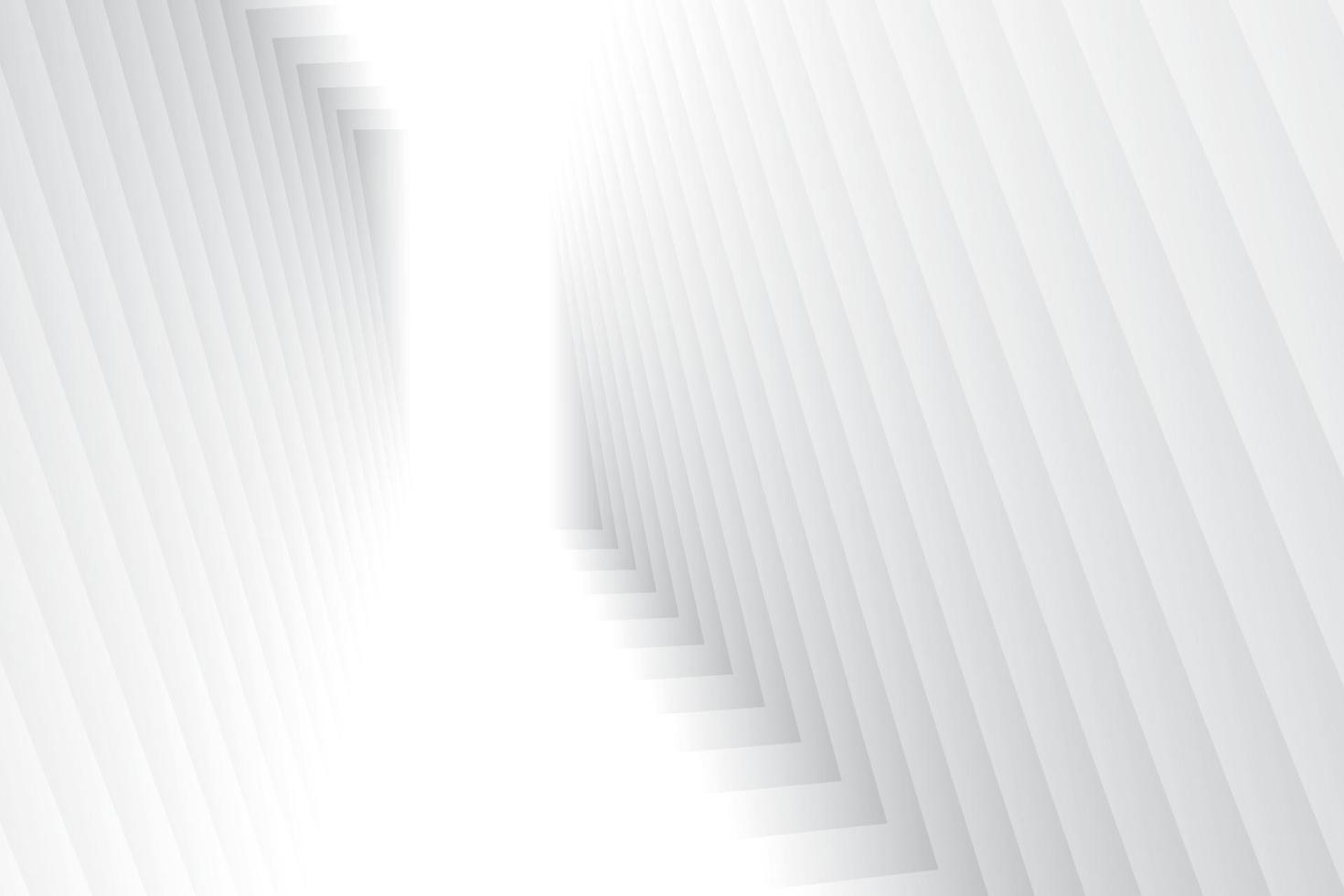 abstrakte weiße und graue Farbe, moderner Designhintergrund mit geometrischer Form. Vektor-Illustration. vektor