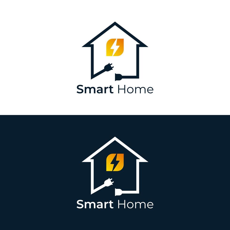 Smart-Home-Logo-Design vektor