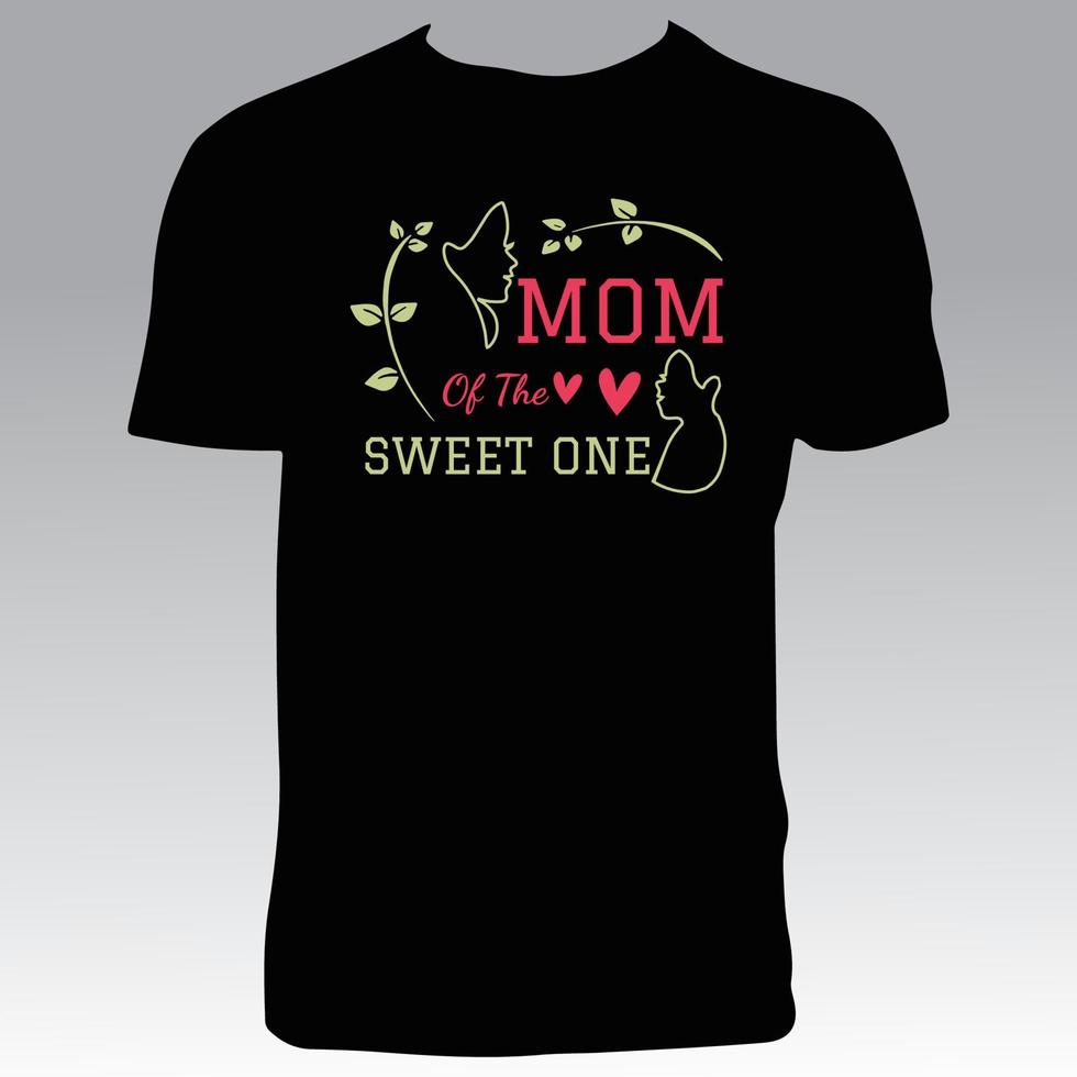 Mama-T-Shirt-Design vektor