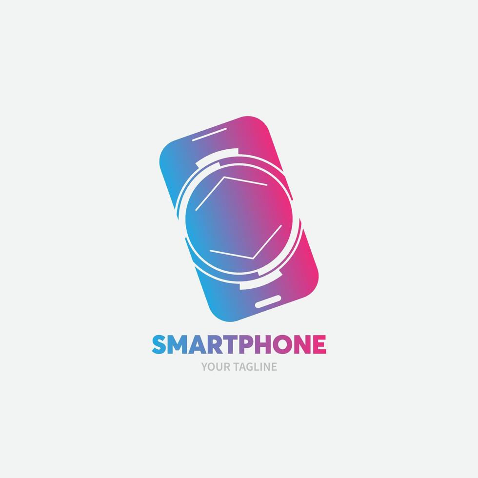 telefonbutik logotyp design, modern telefon logotyp design vektor ikon