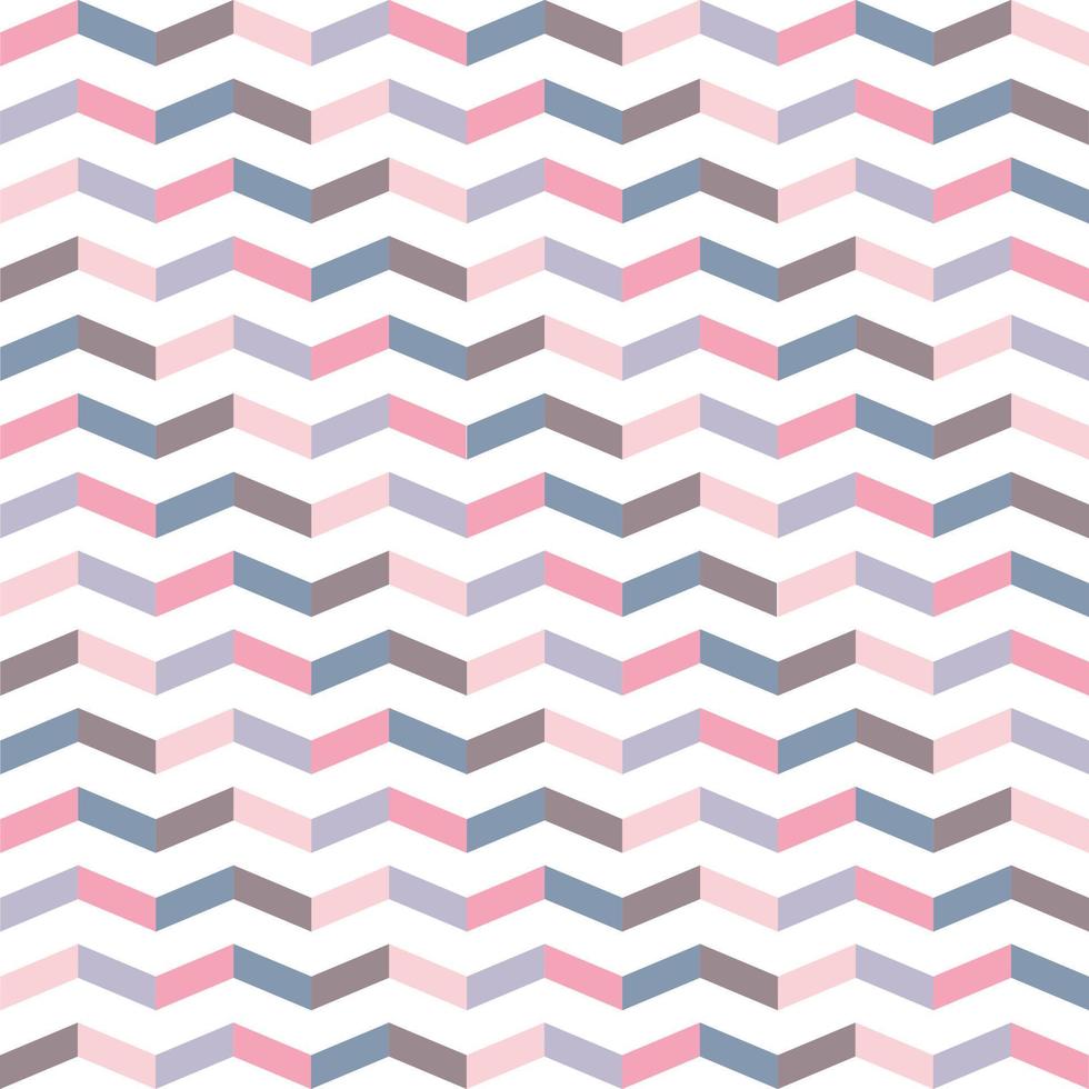 einfaches geometrisches Muster in Pastellfarben für Stoff, Stickerei, Verpackung usw. vektor