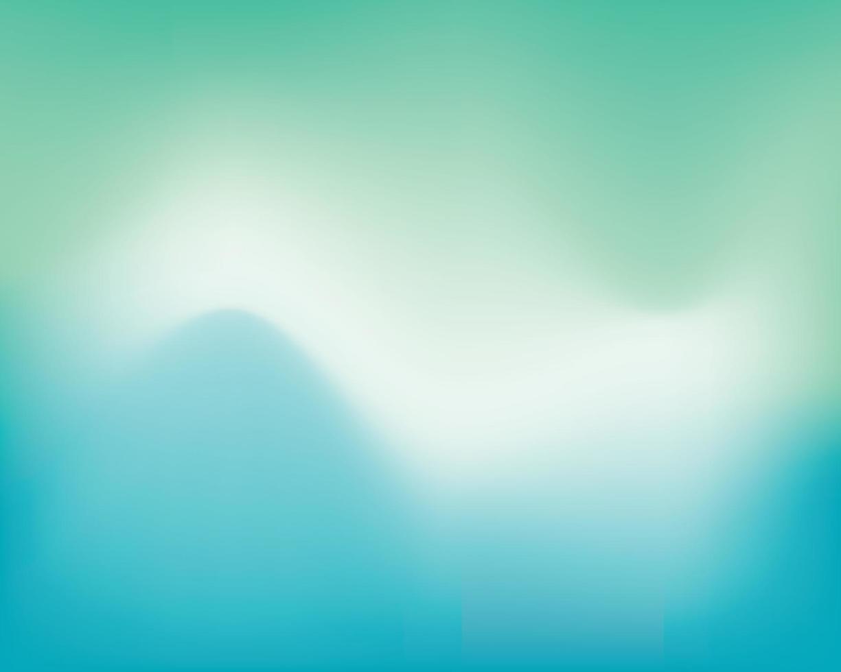 grön och blå gradient färg bakgrundsillustration vektor