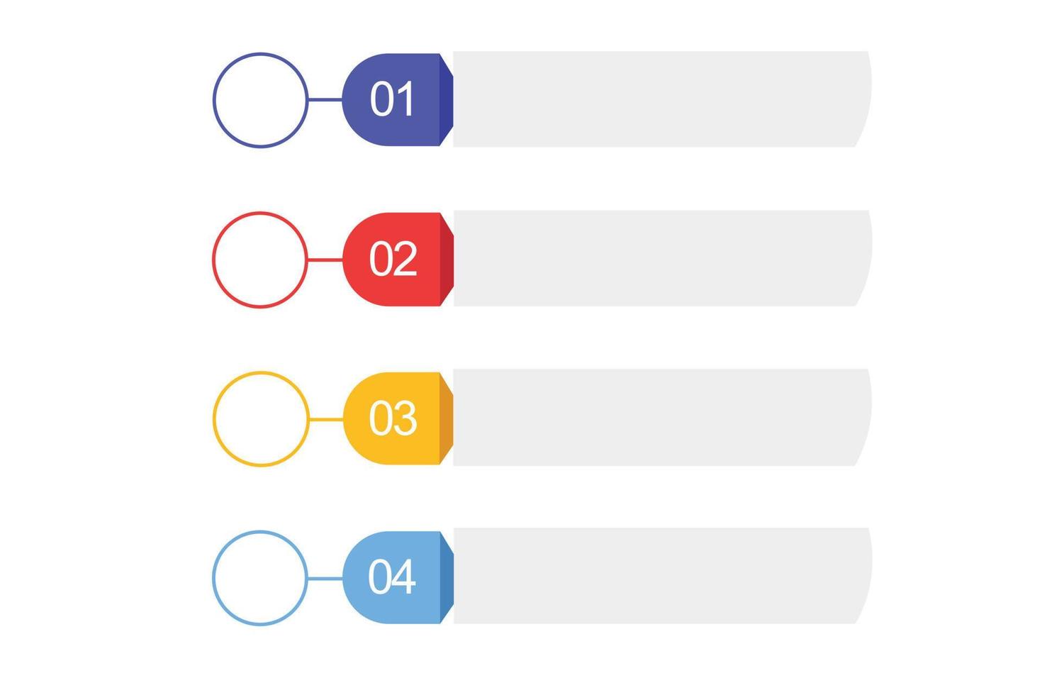 Infografik-Etikettenvorlage mit Symbolen. Schritte. Infografiken für Geschäftskonzept. kann für Infografiken, Flussdiagramme, Präsentationen, Websites, Banner, gedruckte Materialien verwendet werden. vektor