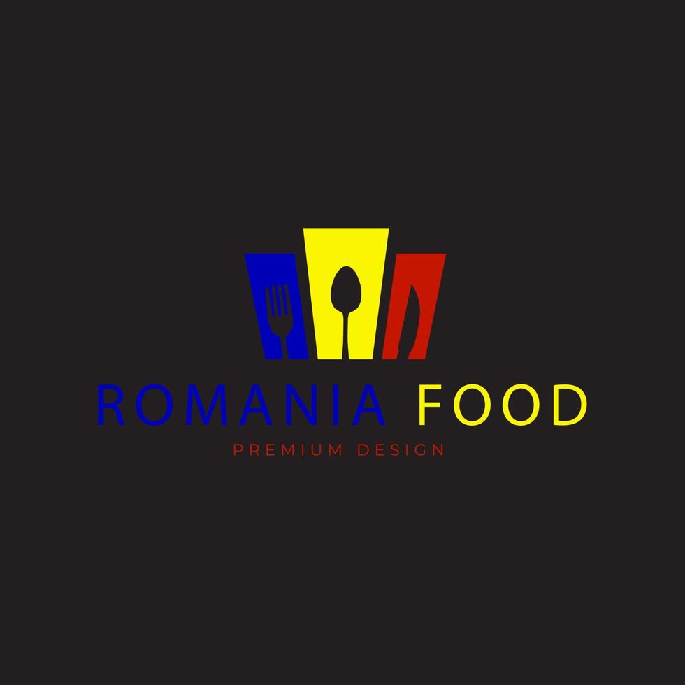 europeisk mat restaurang traditionell logotyp vektor symbol ikon illustration designmall