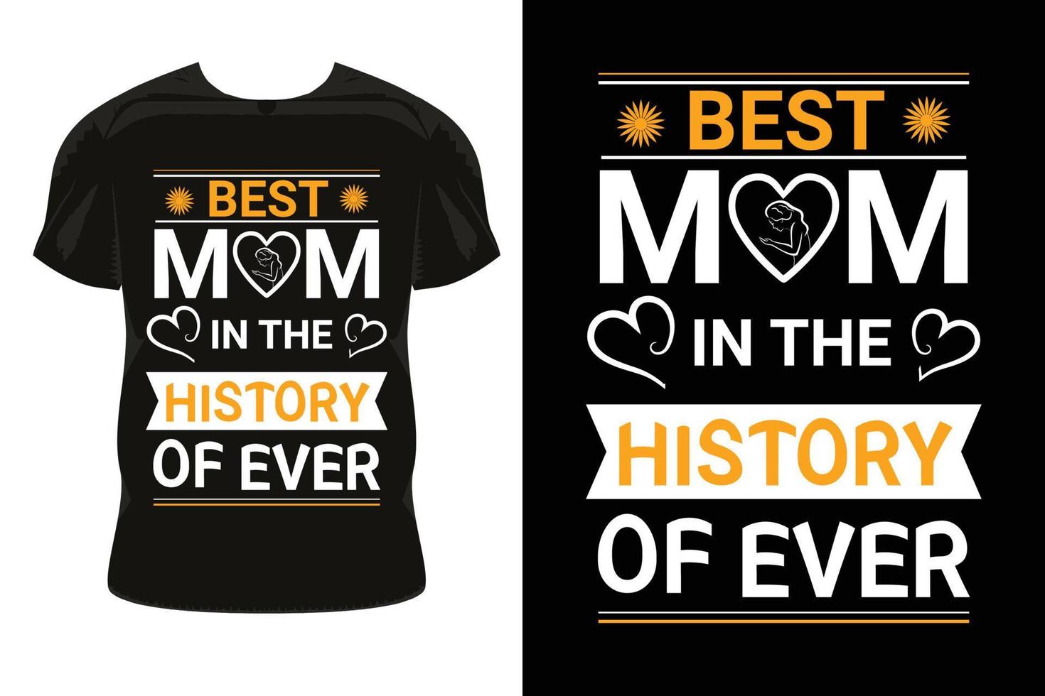 bästa mamman i historien om t-shirt-vektordesign, mors dag-t-shirtdesign, mamma-t-shirt, t-shirt, t-shirts, vektor