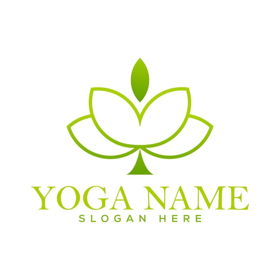 Kostenlose Vektordatei für das Yoga-Demo-Logo vektor