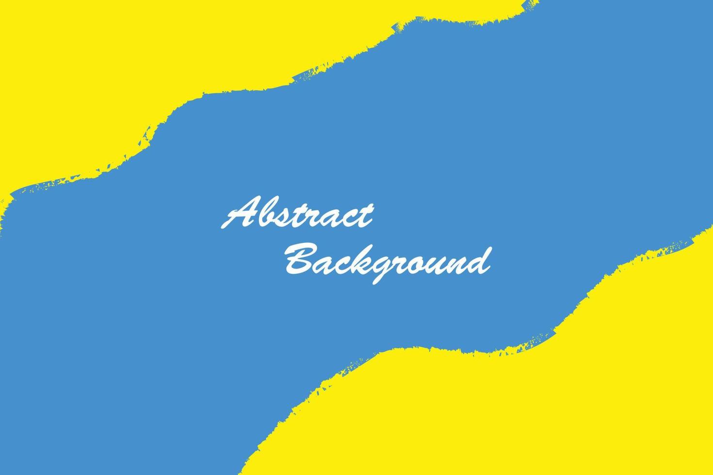 abstrakter gelber und blauer Schmutzhintergrund vektor