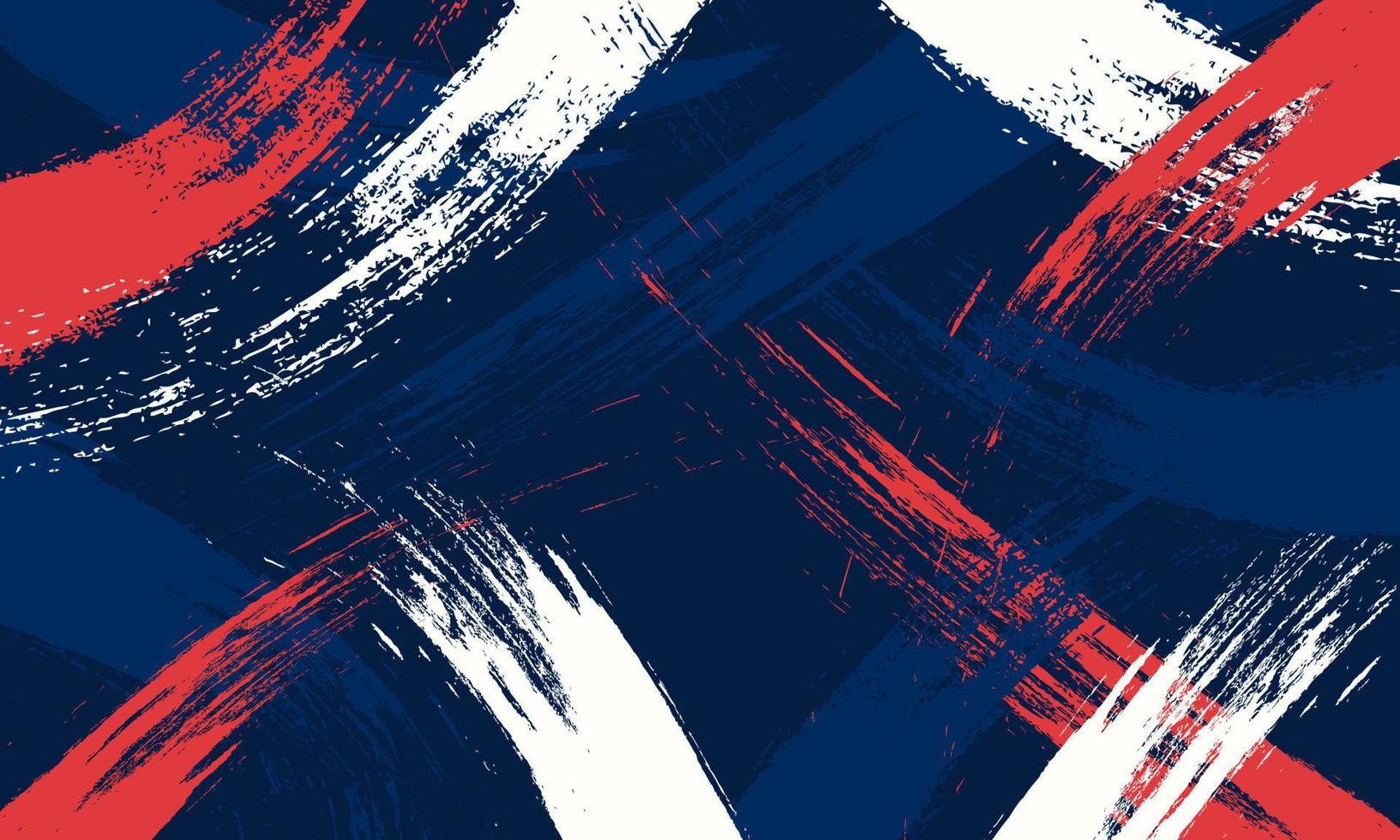 Abstract Grunge sportliche Pinselstruktur und Musterhintergrund vektor