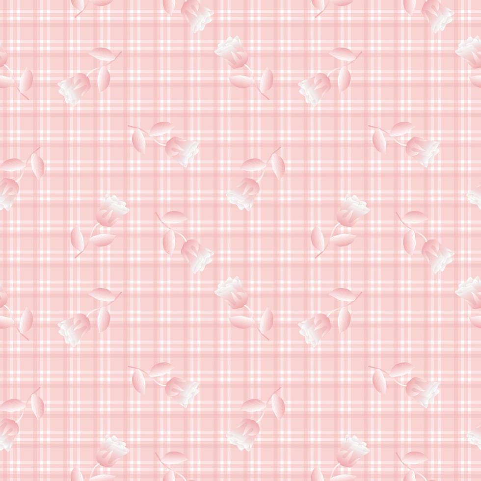 Nahtloses Gingham-Muster. Vektorillustrationen. textur aus quadraten oder rauten für - tischdecken, decken, plaids, tücher, hemden, textilien, kleider, papier, poster. vektor