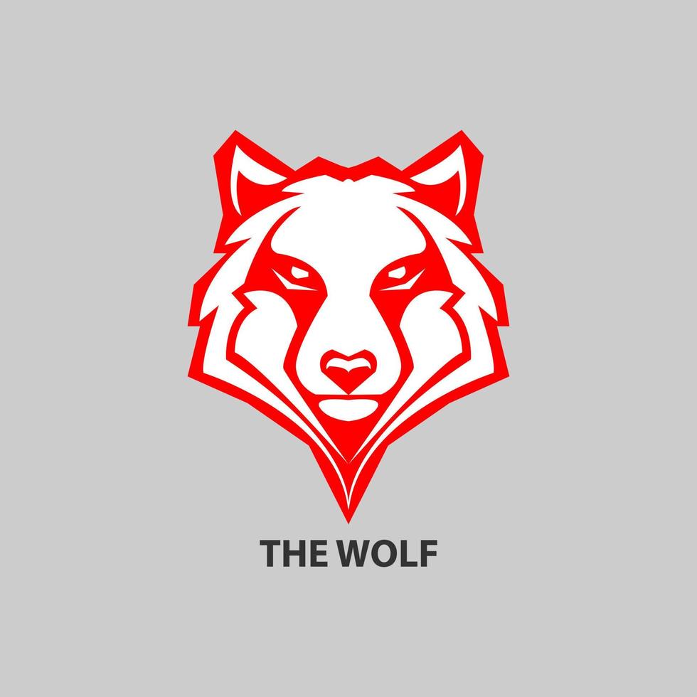 wolf logotyp illustration grafik vektor