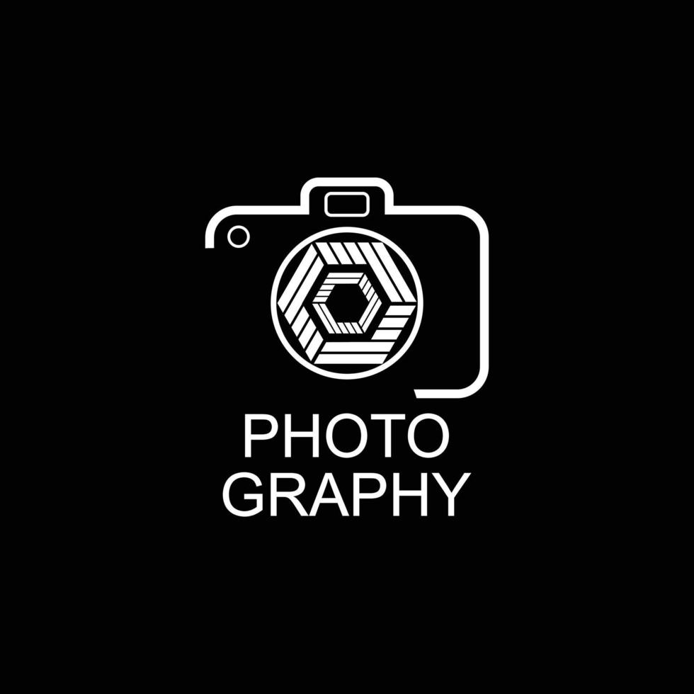 Fotografie-Logo-Illustrationsgrafik vektor