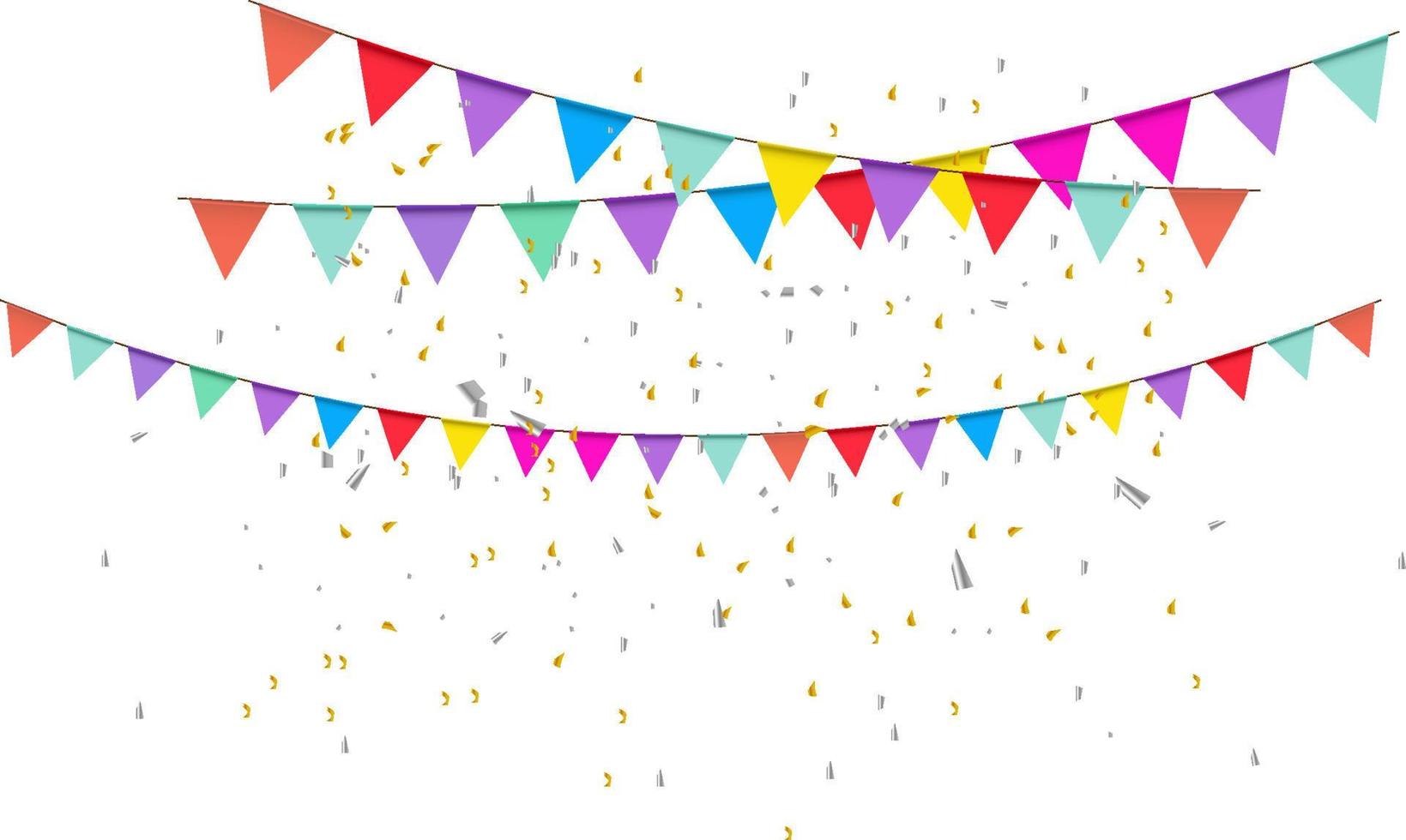 Grafikfestival-Flagge mehrfarbig für dekoratives glückliches für Hintergrundhintergrund-Vektorillustration vektor