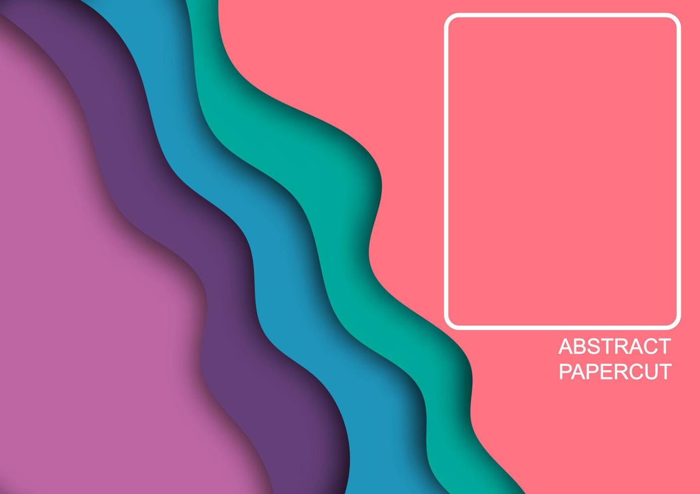 abstrakter hintergrundgrafikstil papierschnitt für karten- oder papierillustrationsvektor vektor