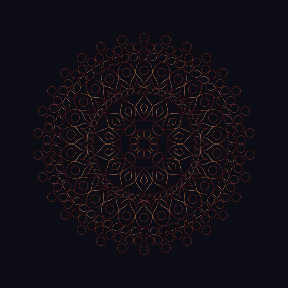 Luxus dekorativer Mandala-Design-Hintergrund-Vektor vektor