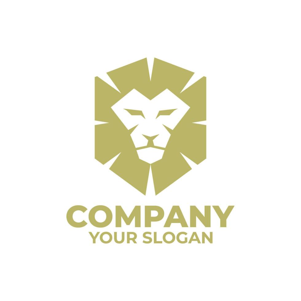 Löwen-Logo-Vorlagen vektor