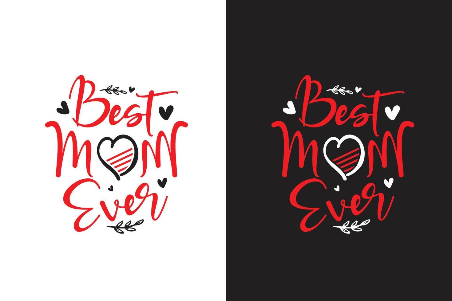 kreativ ny typografi mamma mors dag mamma t-shirt vektor